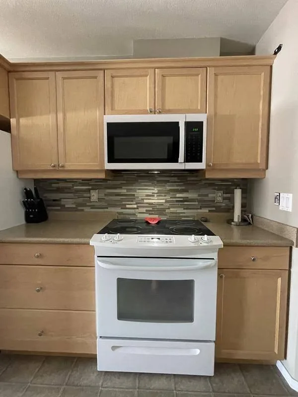 Over the range microwave oven - installation