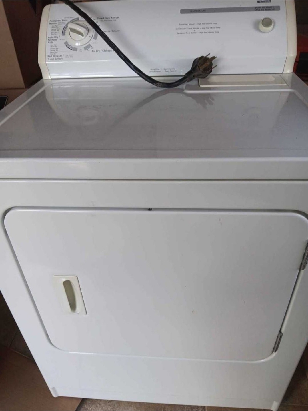 Front-load dryer with sensor drying