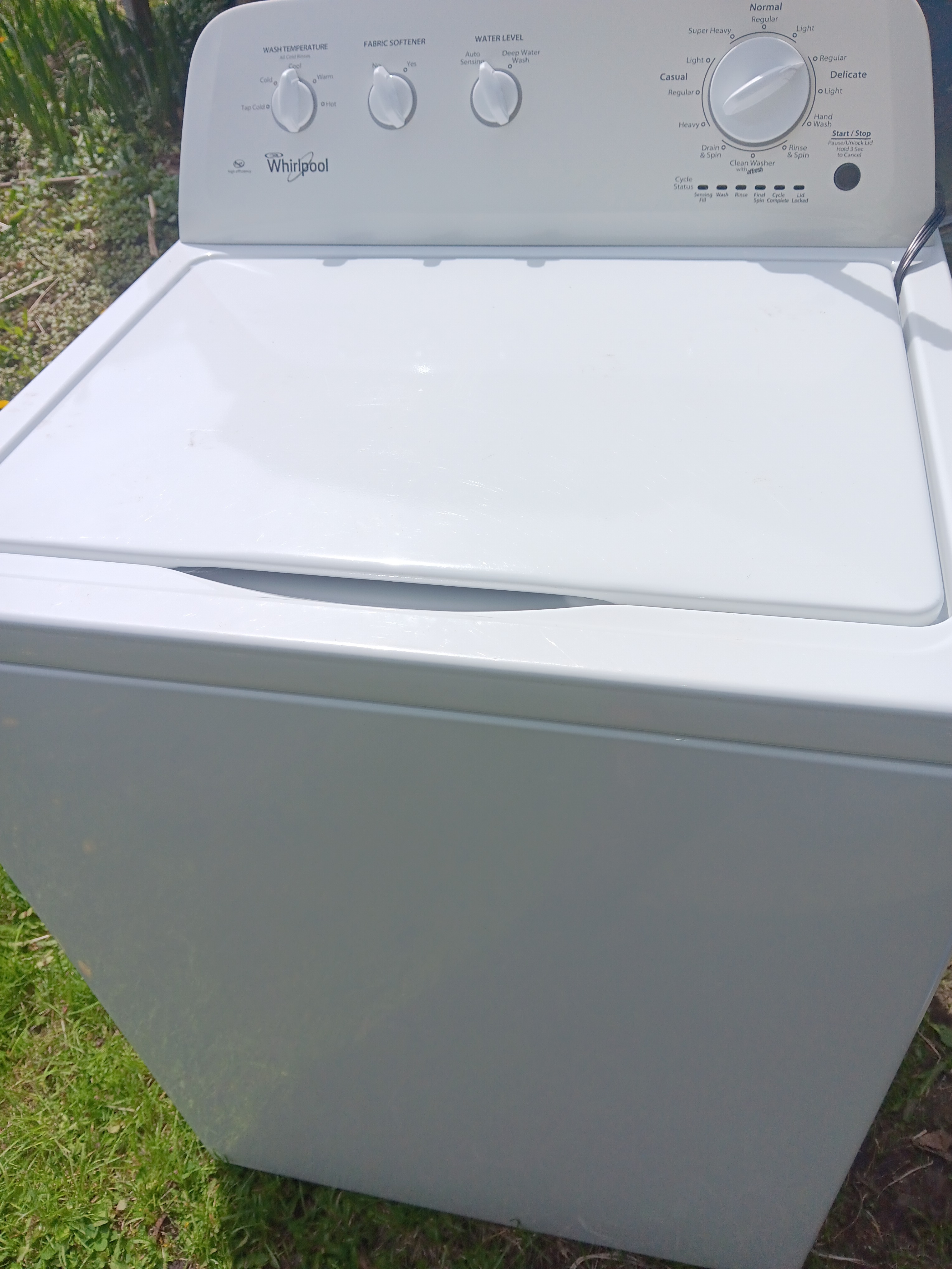 Complete washer dryer setup