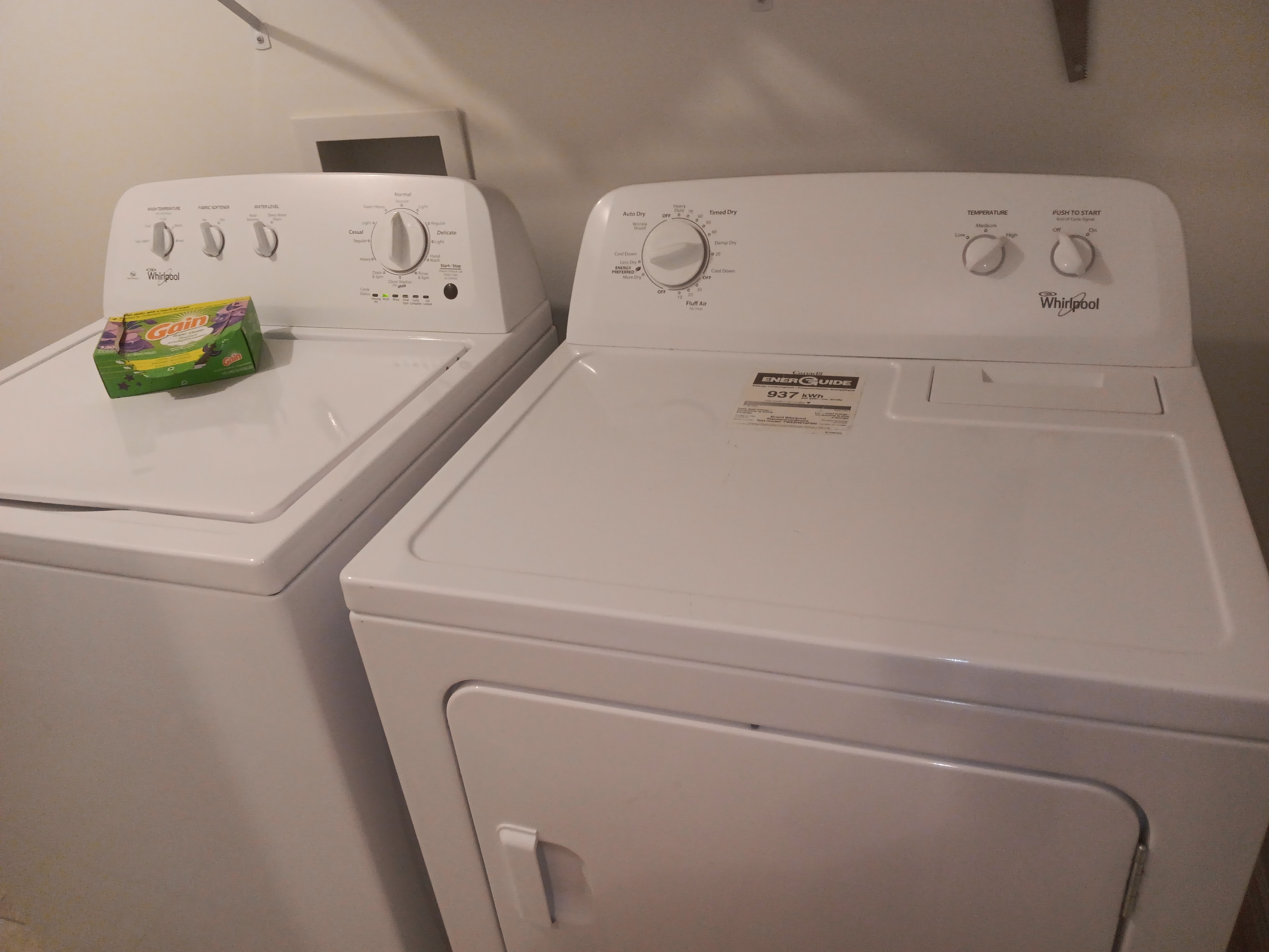 Appliance dimensions and specifications
