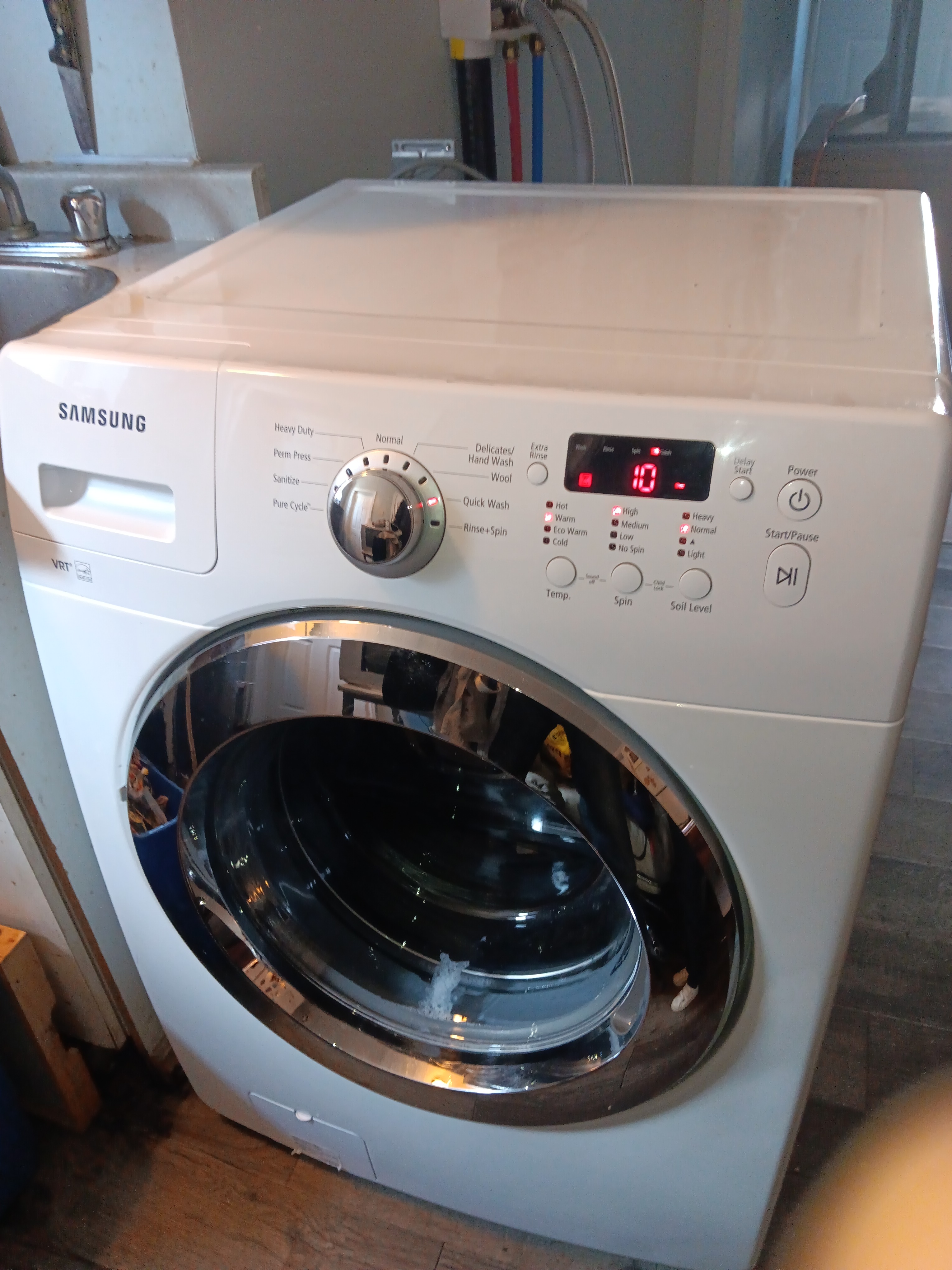 Front-load washing machine