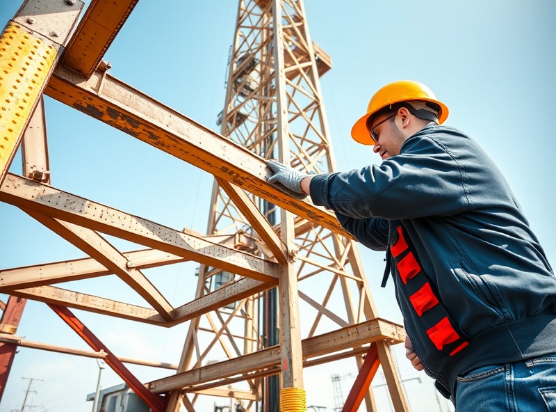 Derrick Frame Inspection