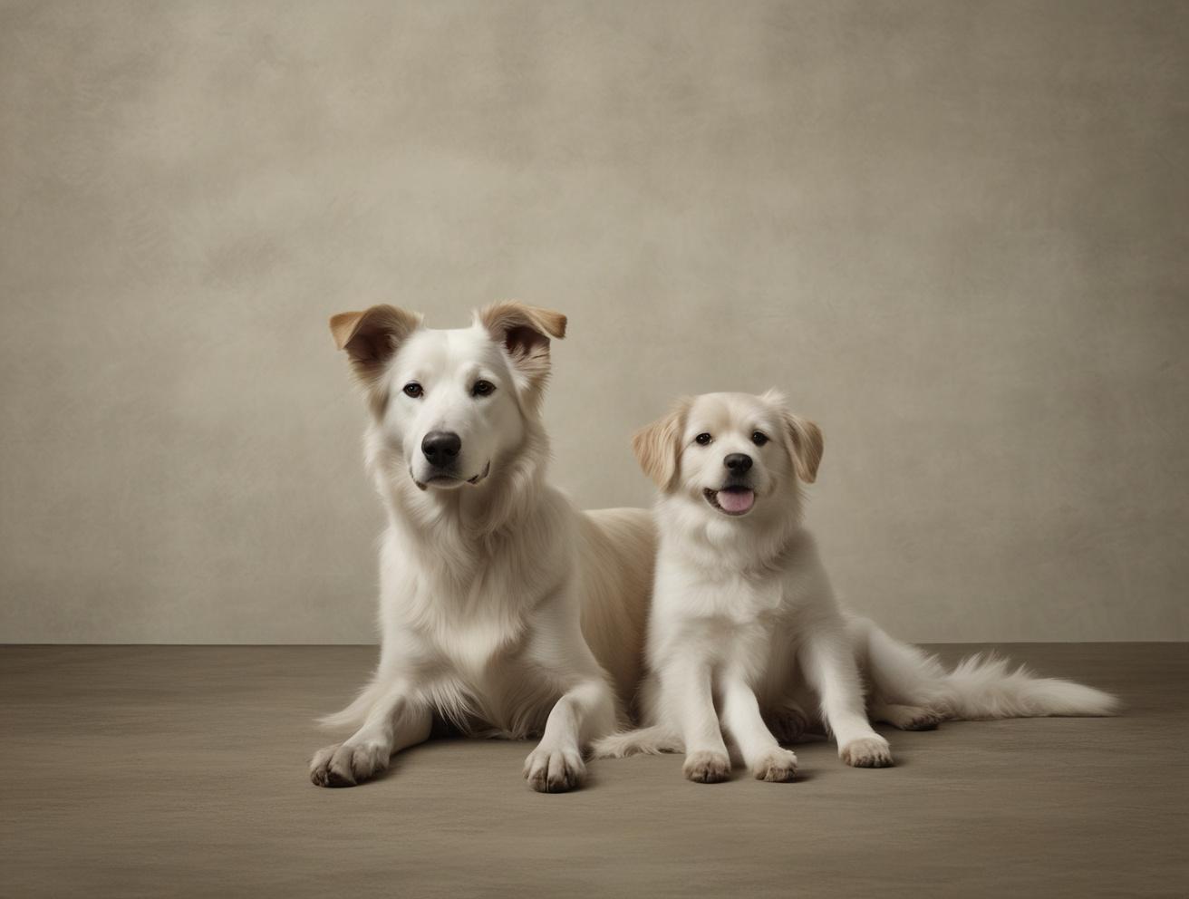 chien heureux