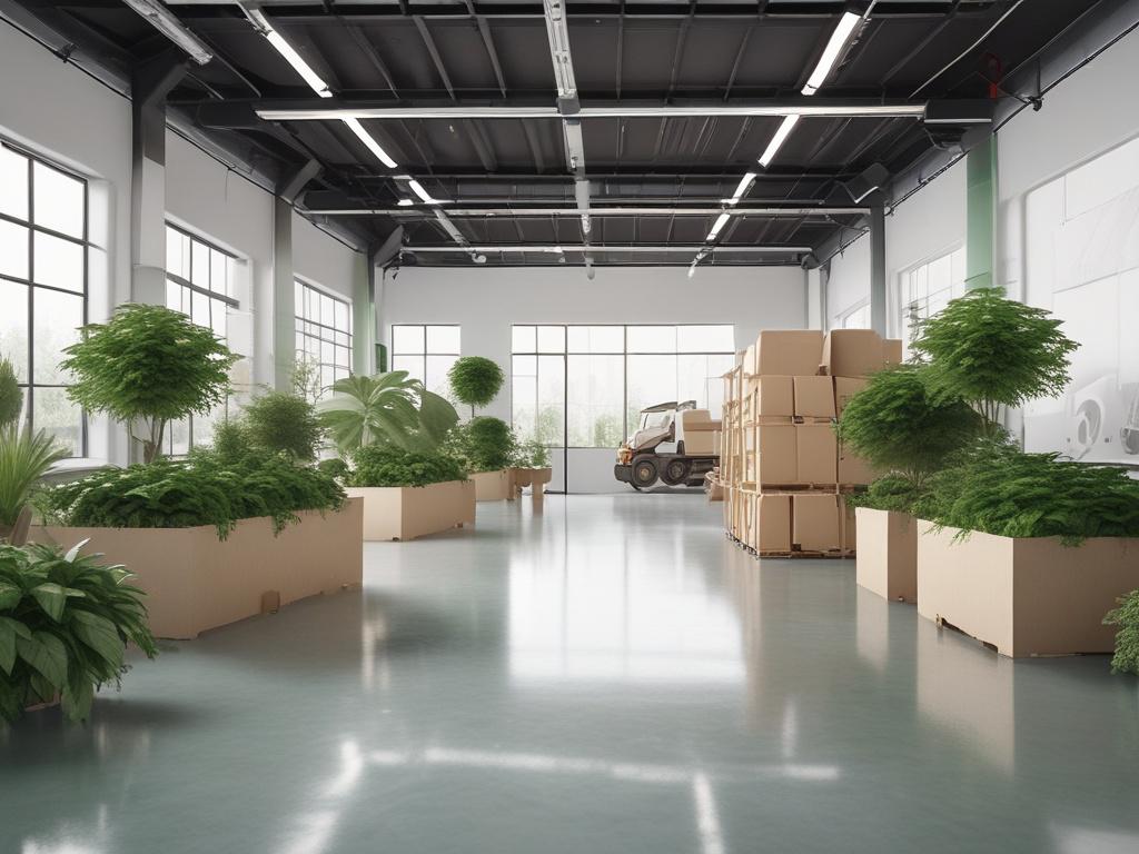 **AI Image Generation Prompt:**

Create a highly detailed, realistic high-resolution photo that reflects the blog titled "Navigating the Complexities of Logistics for Events and Exhibitions." The composition should be simple and clear, featuring a single subject: a knowledgeable logistics coordinator standing confidently in a vibrant event space, such as a bustling trade show or exhibition hall. The coordinator, a diverse individual dressed in professional attire, holds a digital tablet displaying event log