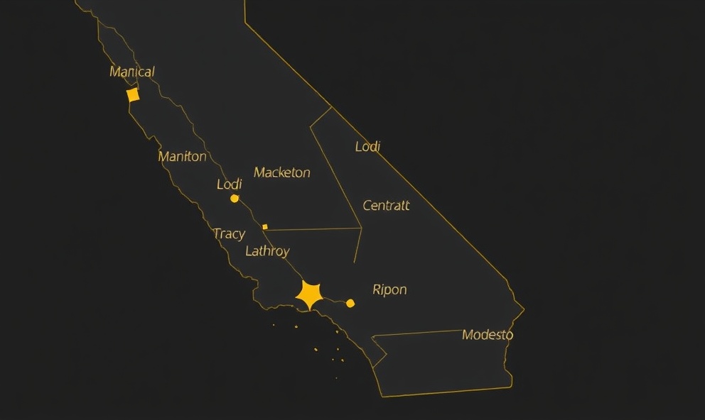 Service area map