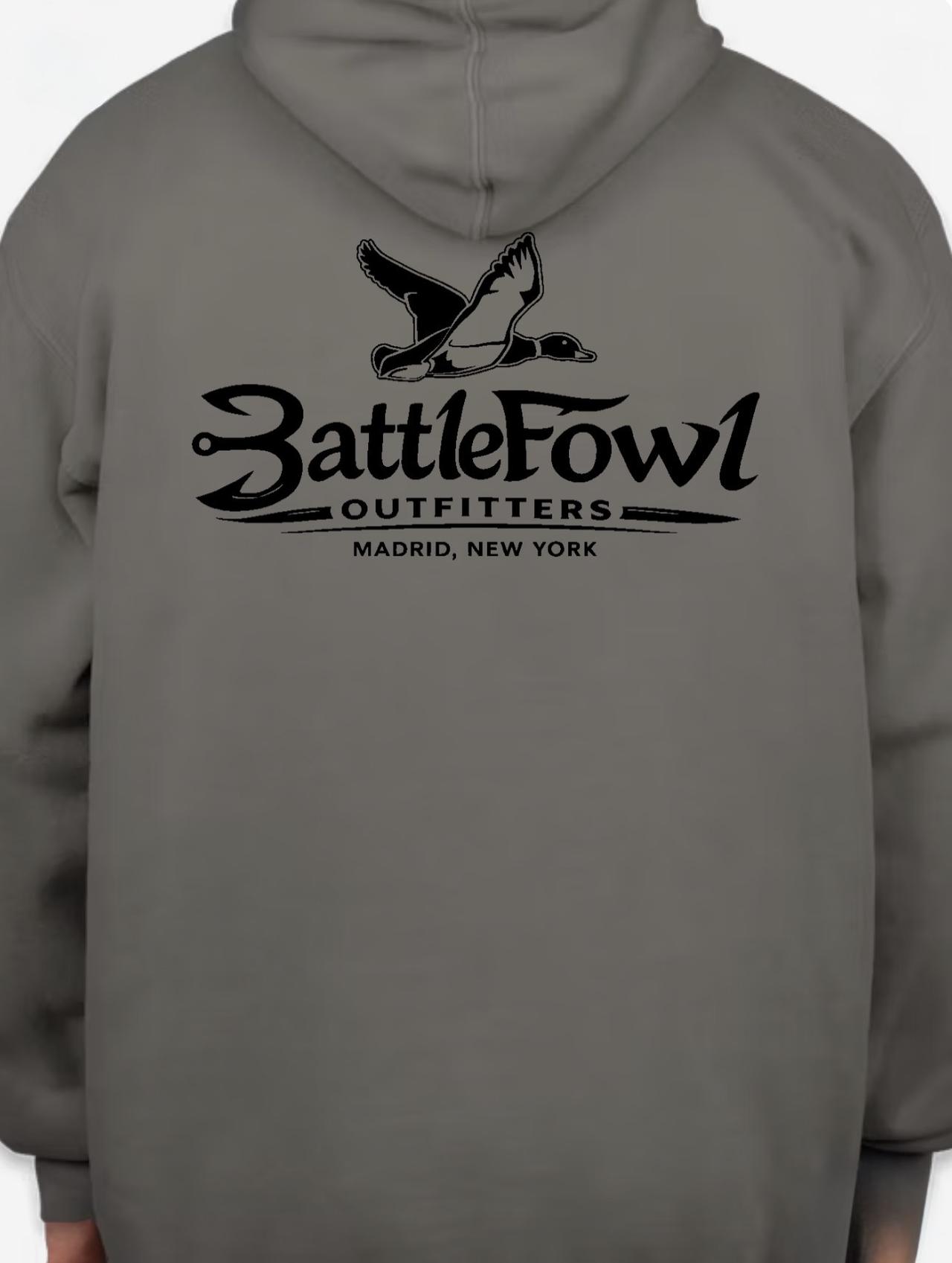 BattleFowl Outfitters Hoodie - Charcoal
