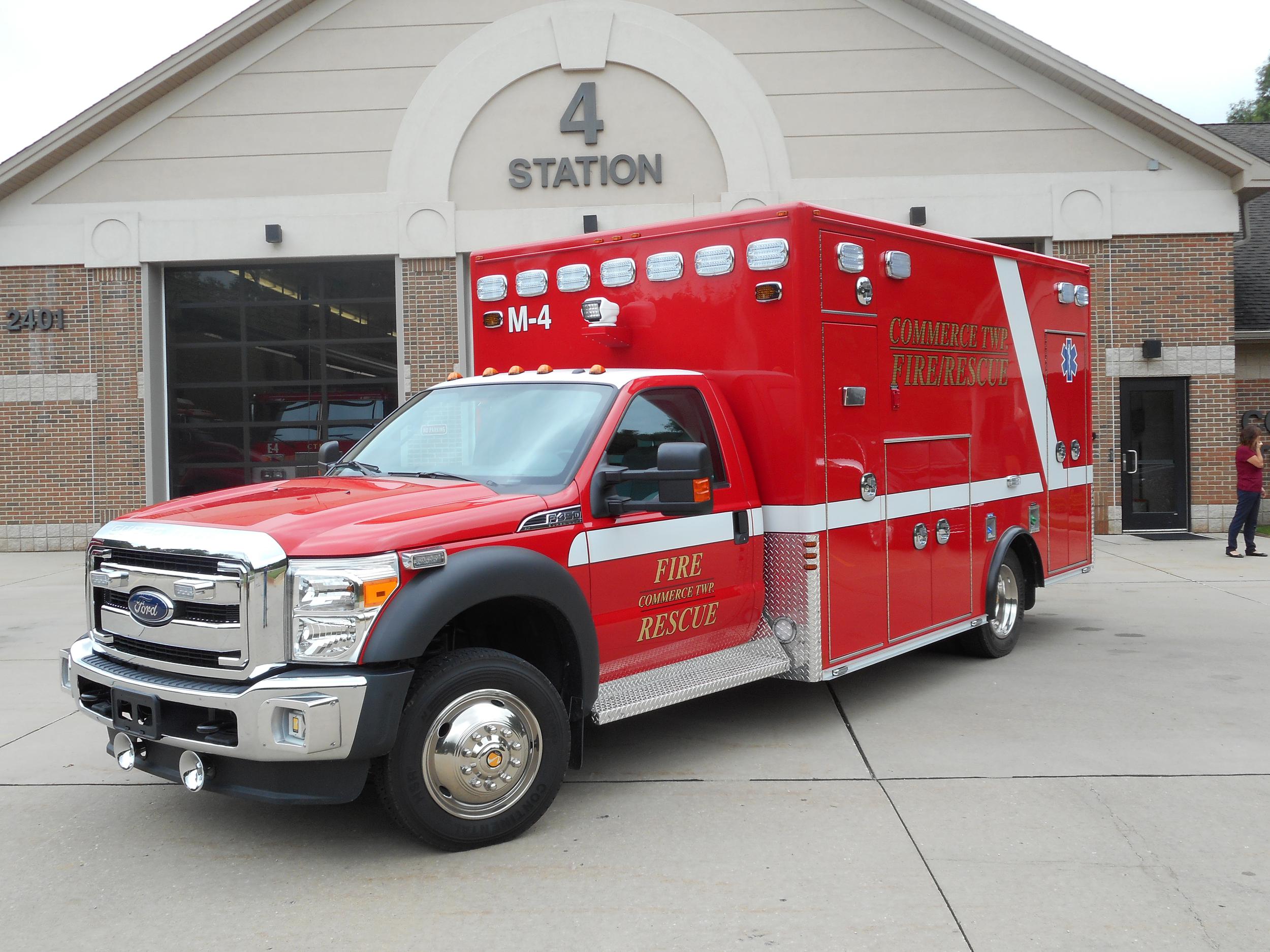 We offer Type I ambulances for sale in Michigan.