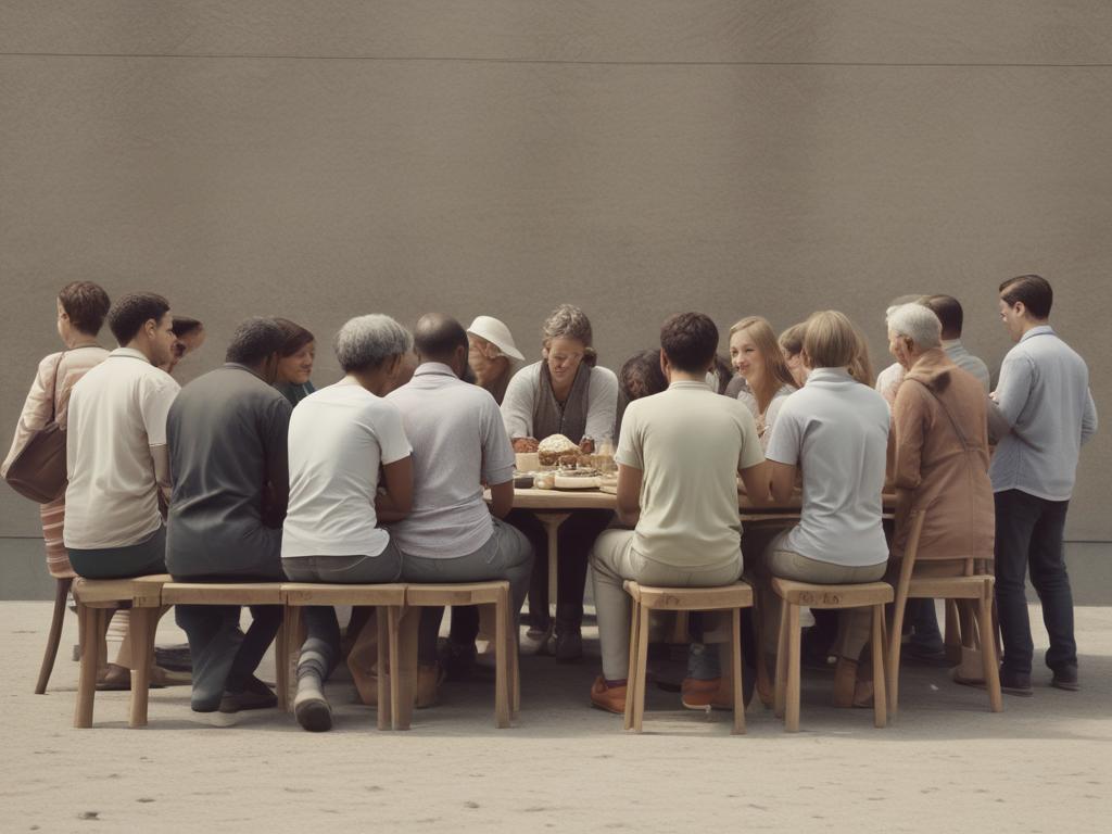 community events, friendship, gatherings, social connection