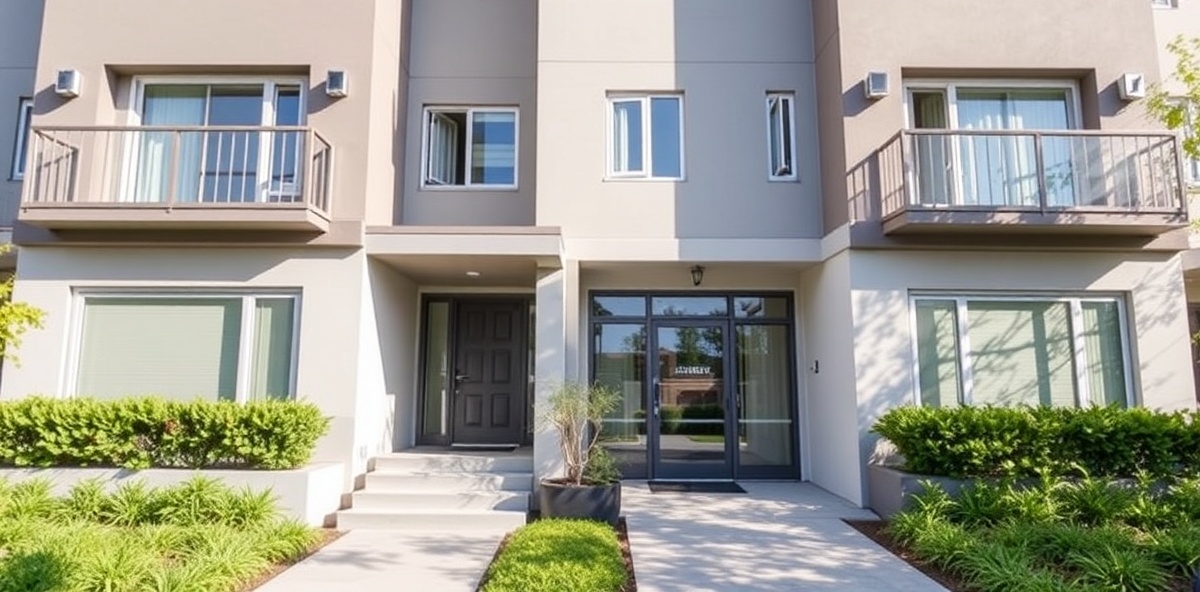 Modern rental property