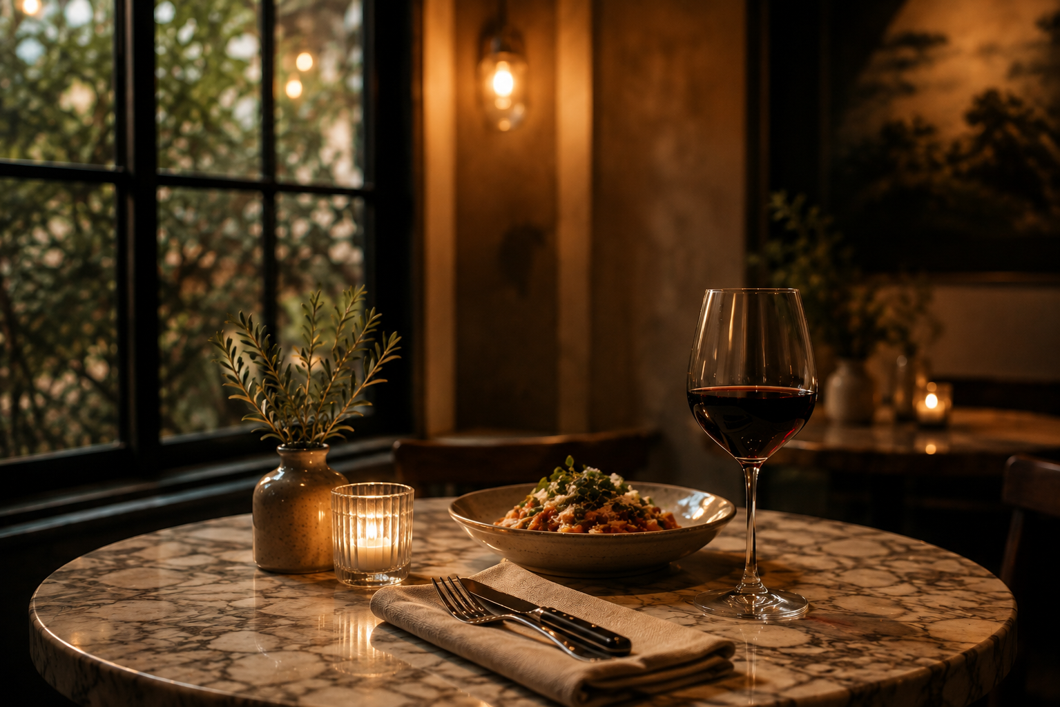 Ember & Thyme Restaurant Interior