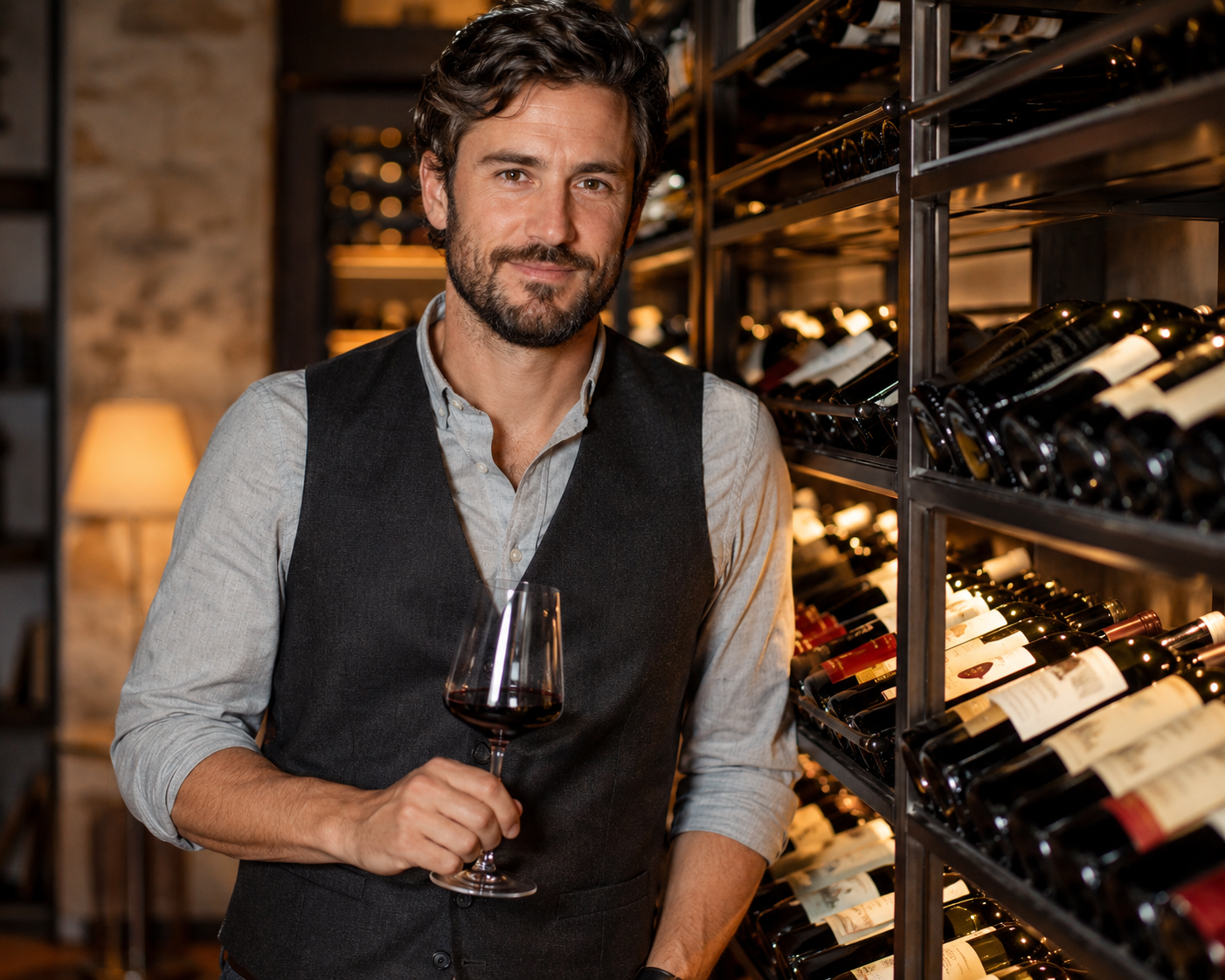 Portrait of James, Wine Director