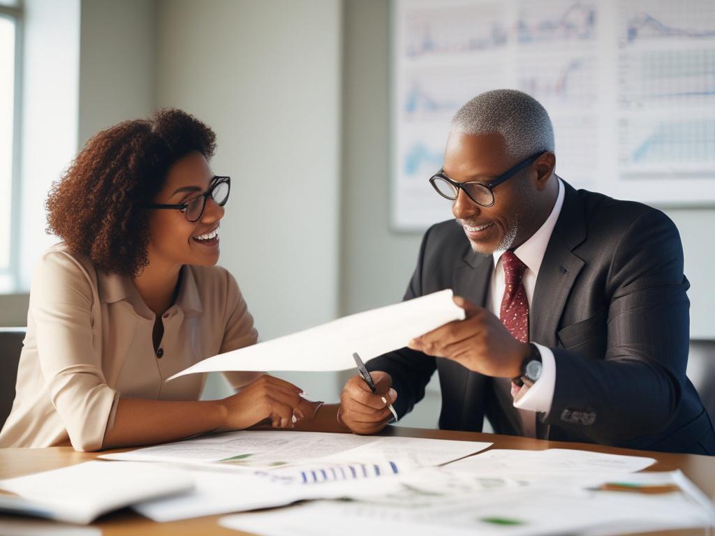 Create a hyper realistic close up shot of a financial