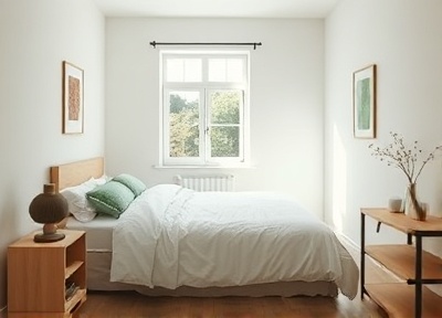 Bedroom in recovery home