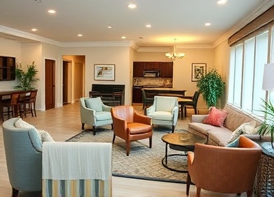 Common area for community gathering