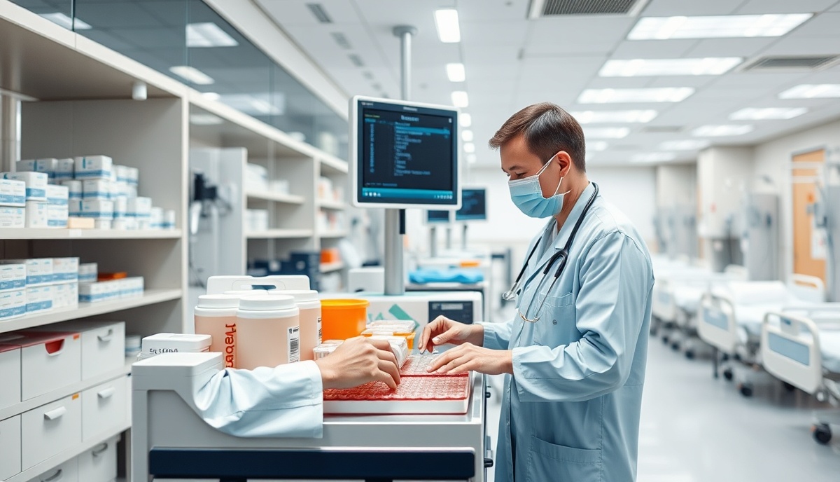 Hospital Meds-to-Beds medication delivery system