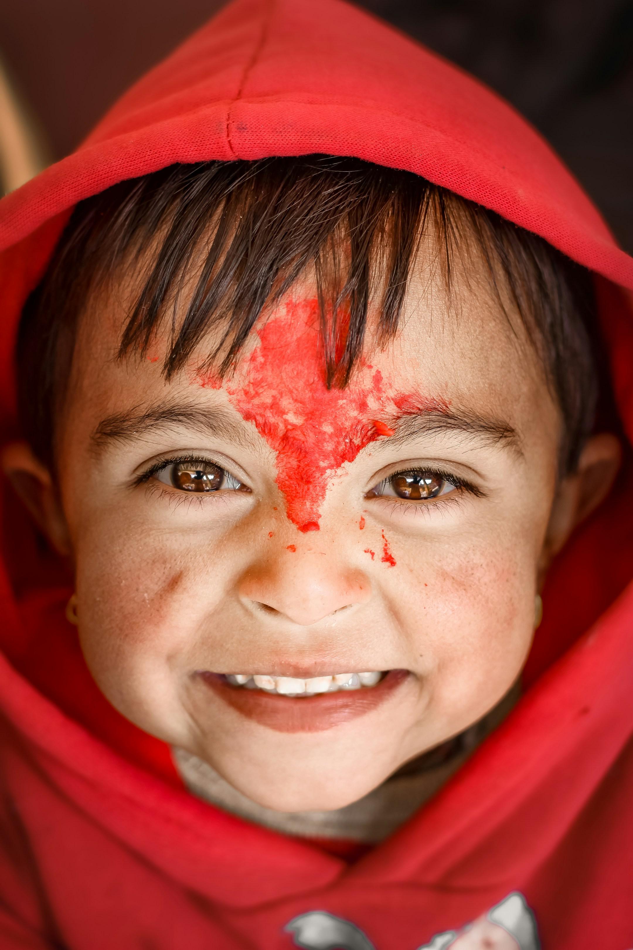 Met this beautiful child on my way to Dhampus,Nepal. 