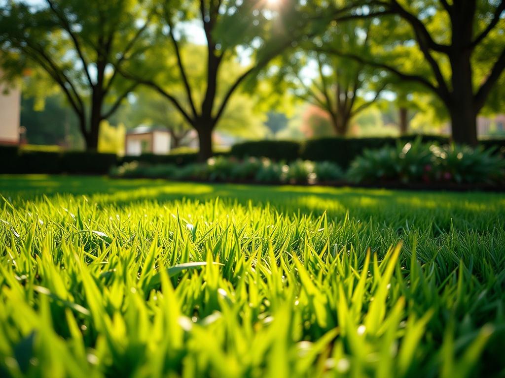 A hyper realistic close up shot of a beautifully manicured
