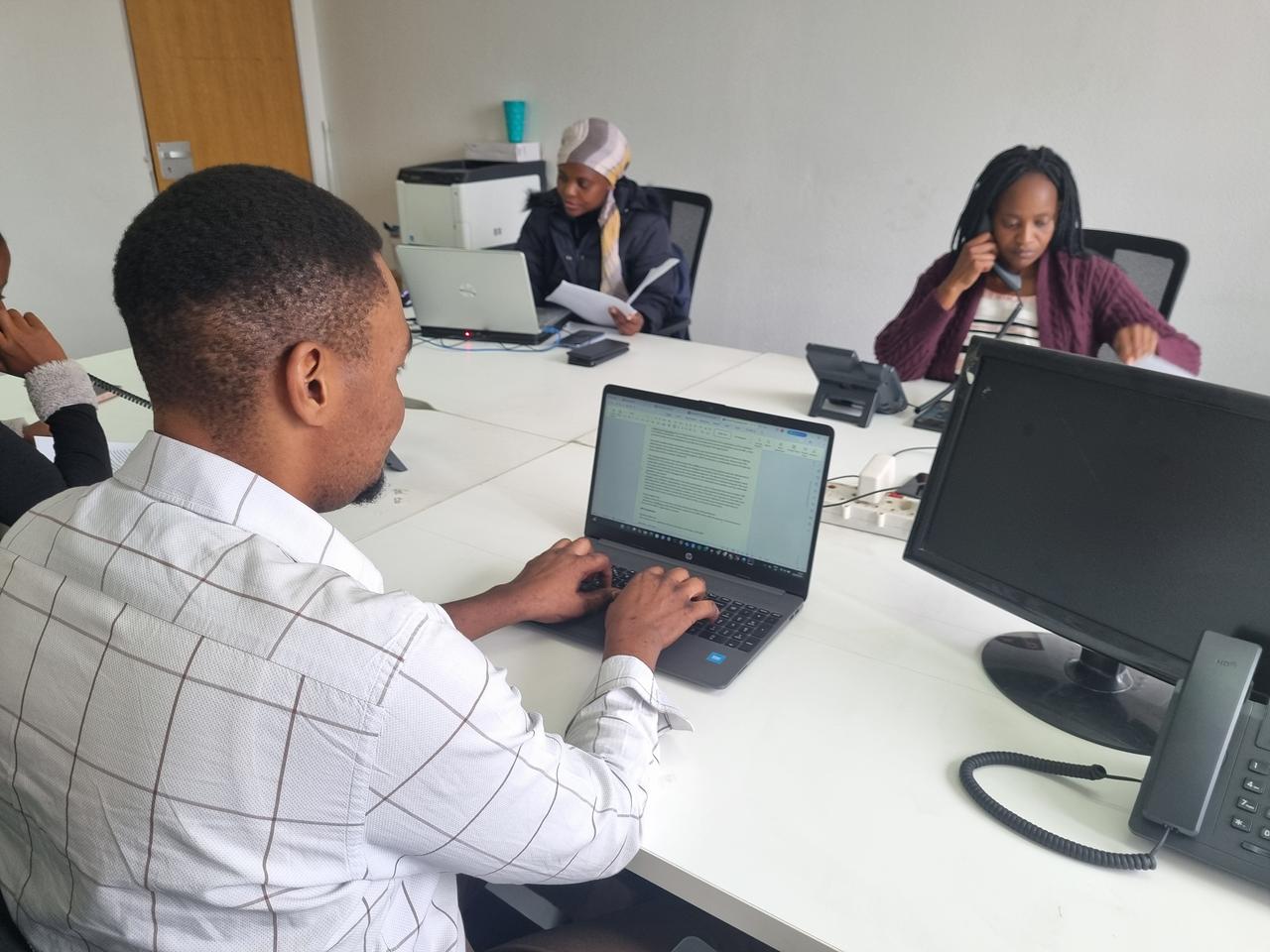 MTD Research team members working together