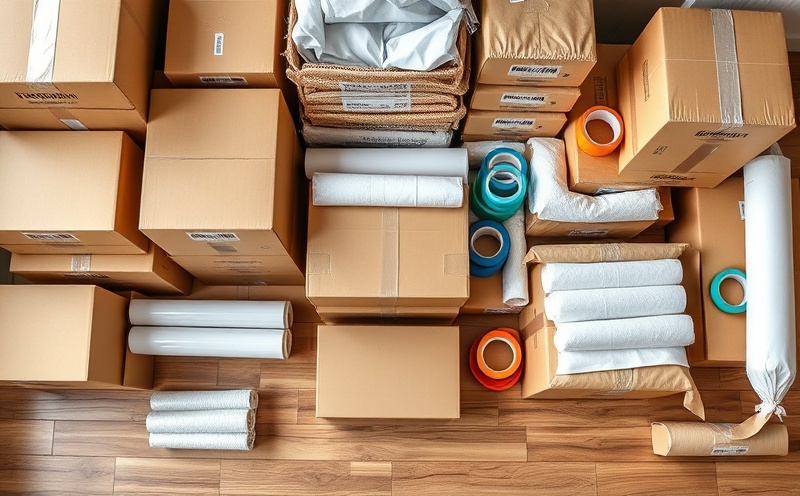 Professionele verpakking en voorbereiding voor verhuizing