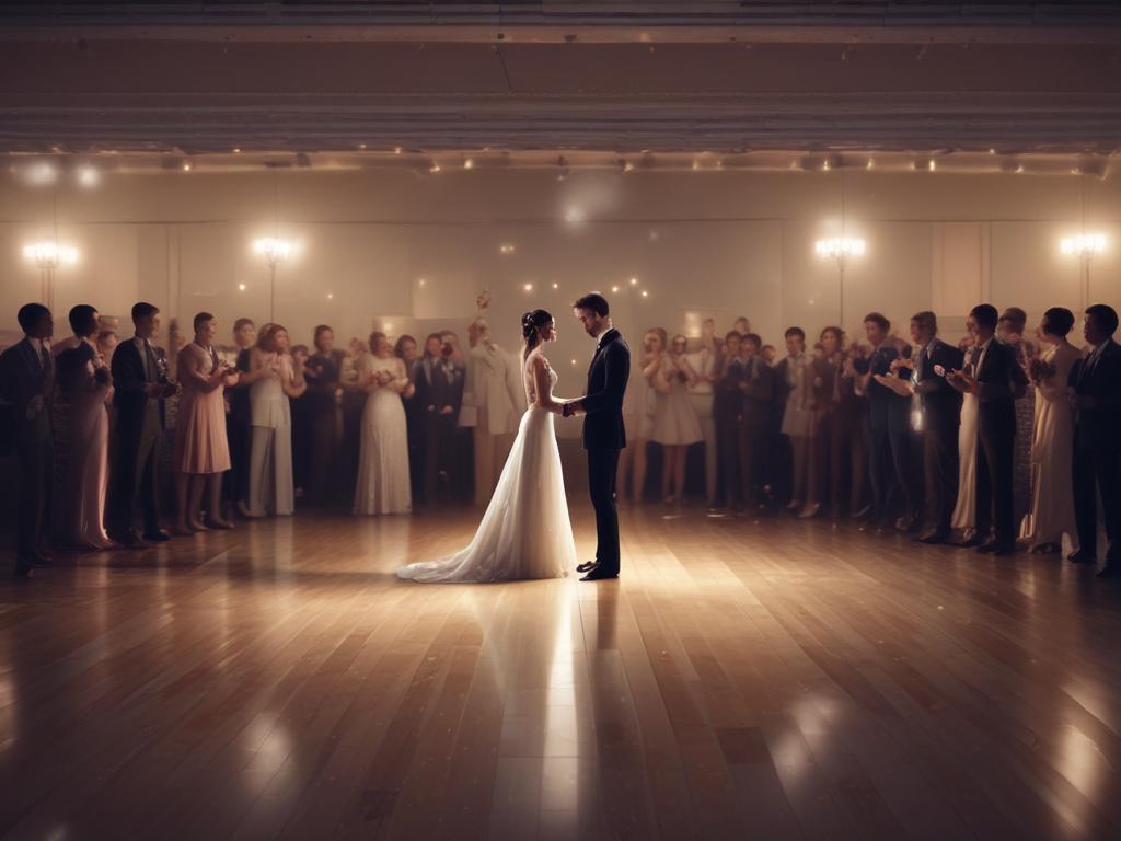 wedding, dance floor, DJ, celebration, love story