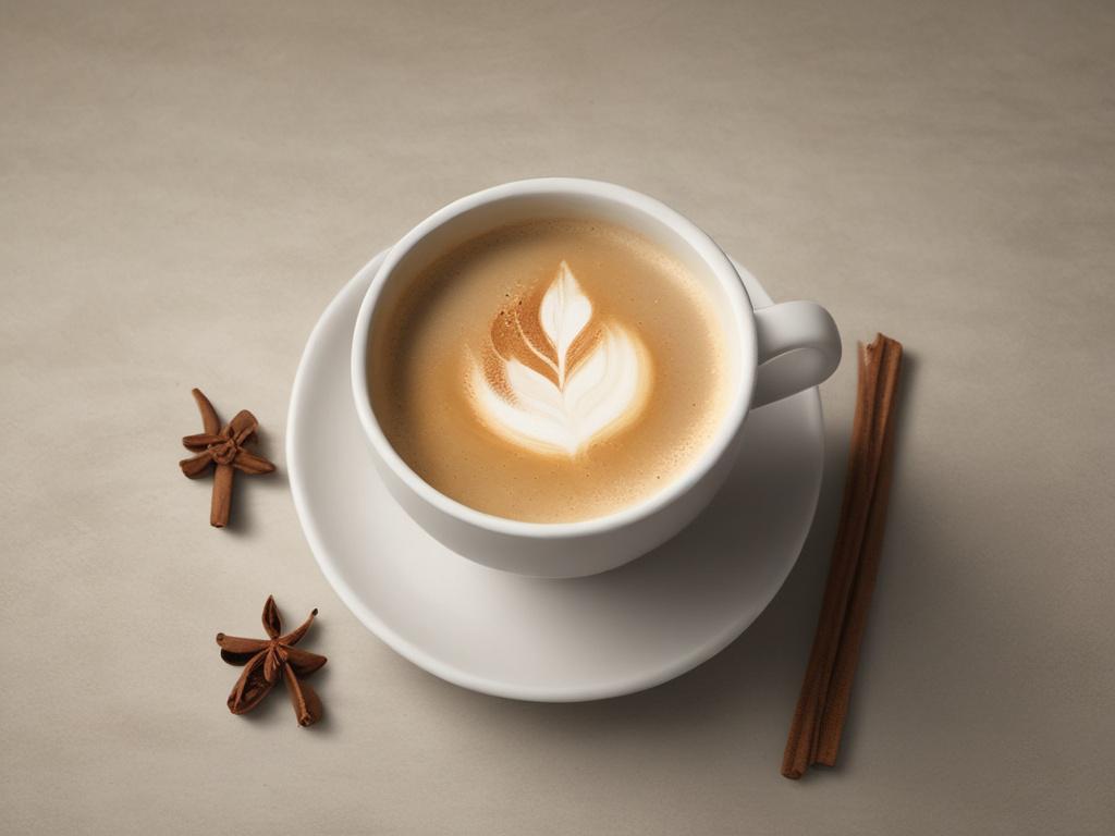 chai latte, vanilla, spice, warm, comforting