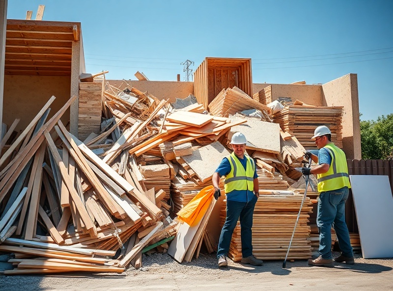 Construction debris removal
