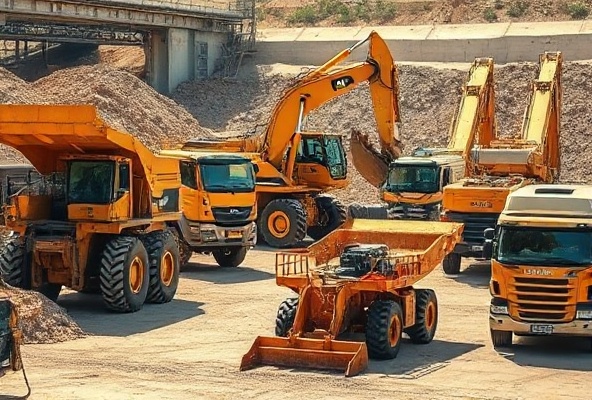 Heavy-duty mining and construction equipment