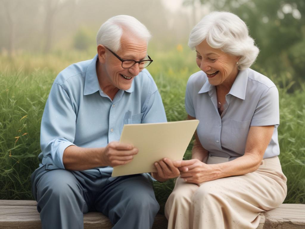 financial independence, stress-free retirement, happy elderly