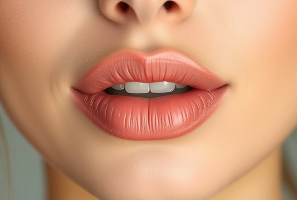 Natural lip enhancement result