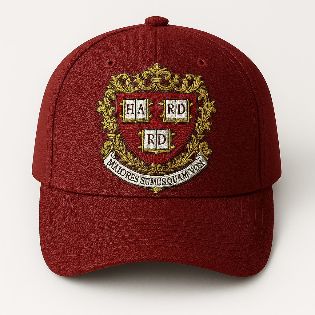 20250726_1215_maroon crest cap_remix_01k145ww0he1gv4bq4jxk72n6y.png