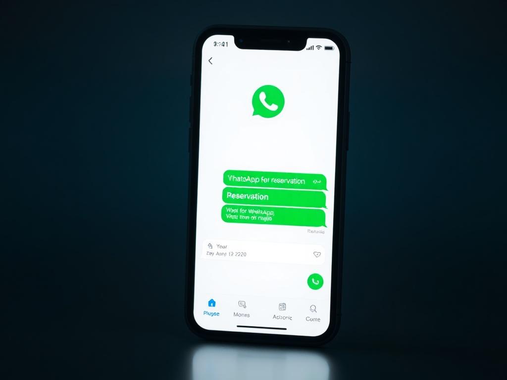 A realistic high resolution image of a smartphone displaying a