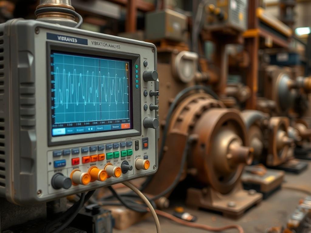 A high resolution of a close up view of vibration
