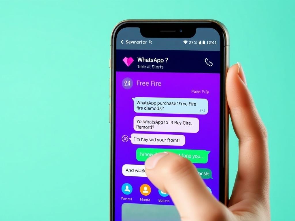 A realistic high resolution image of a user engaging in