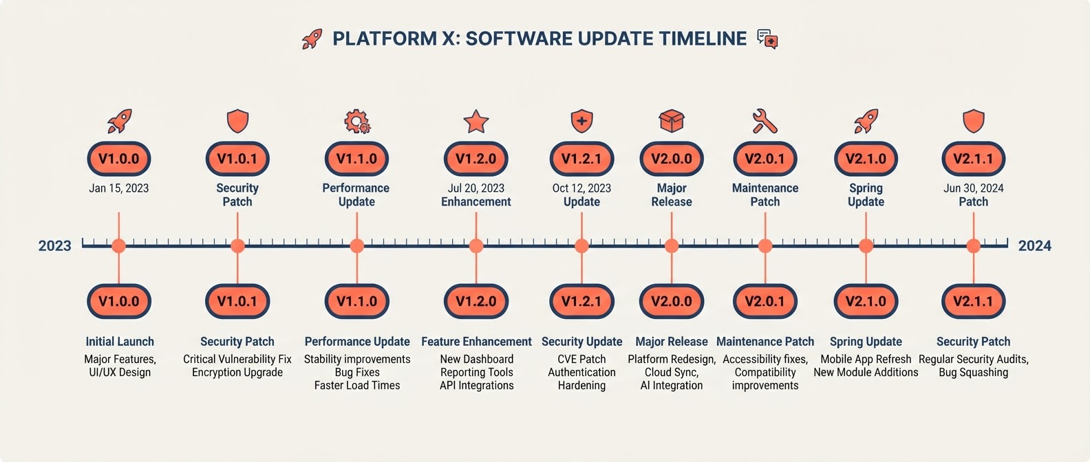 Update Timeline