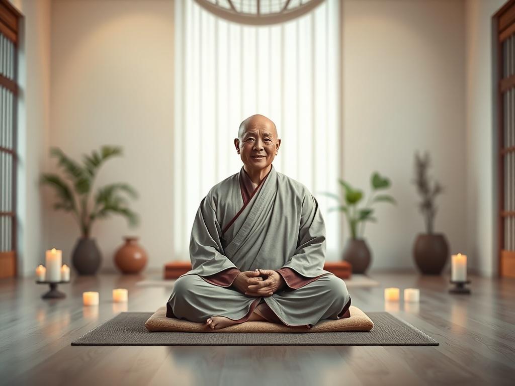 A serene and calm environment showcasing a well lit room