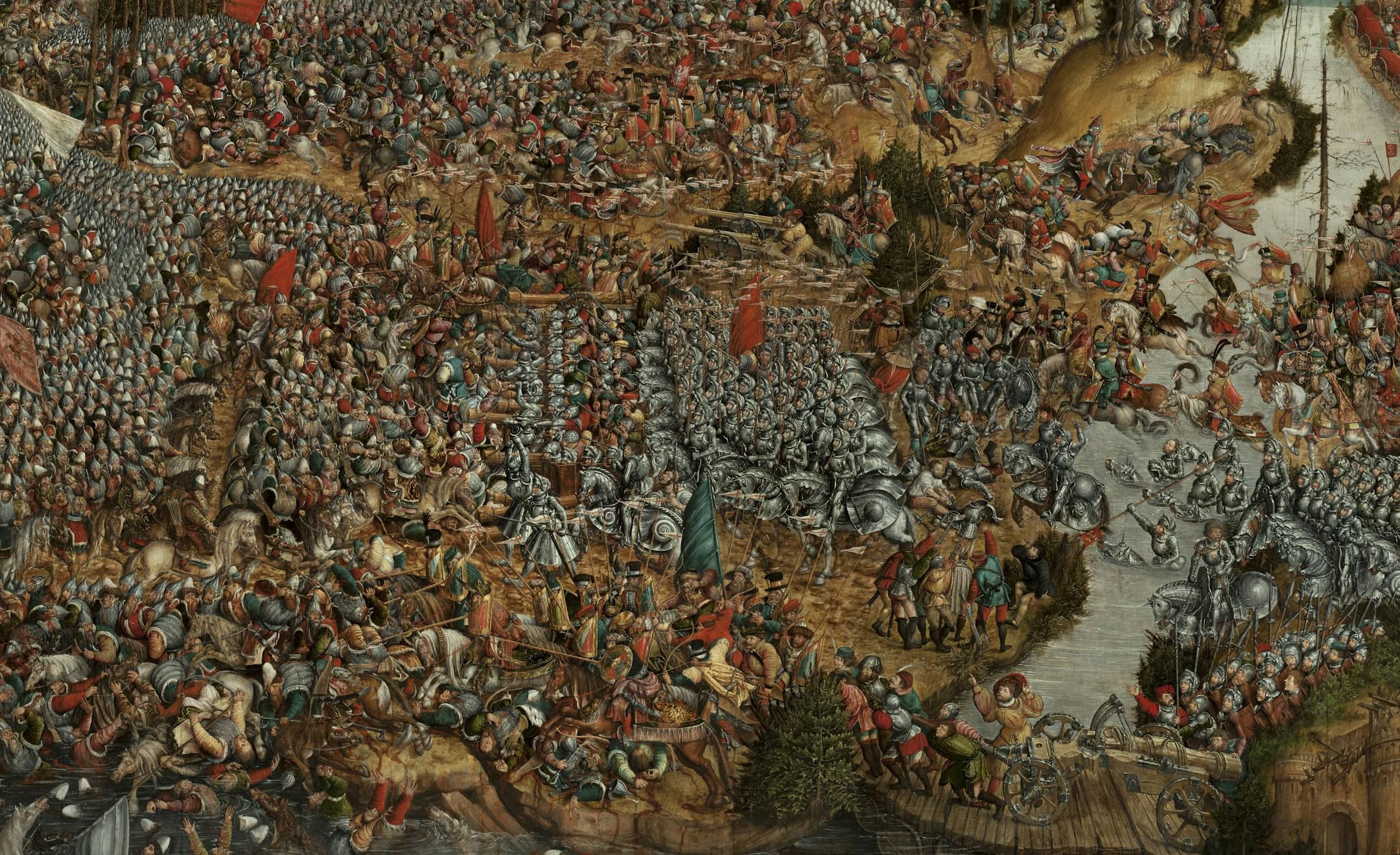 Battle of Orsha on 8 September  The painting depicts