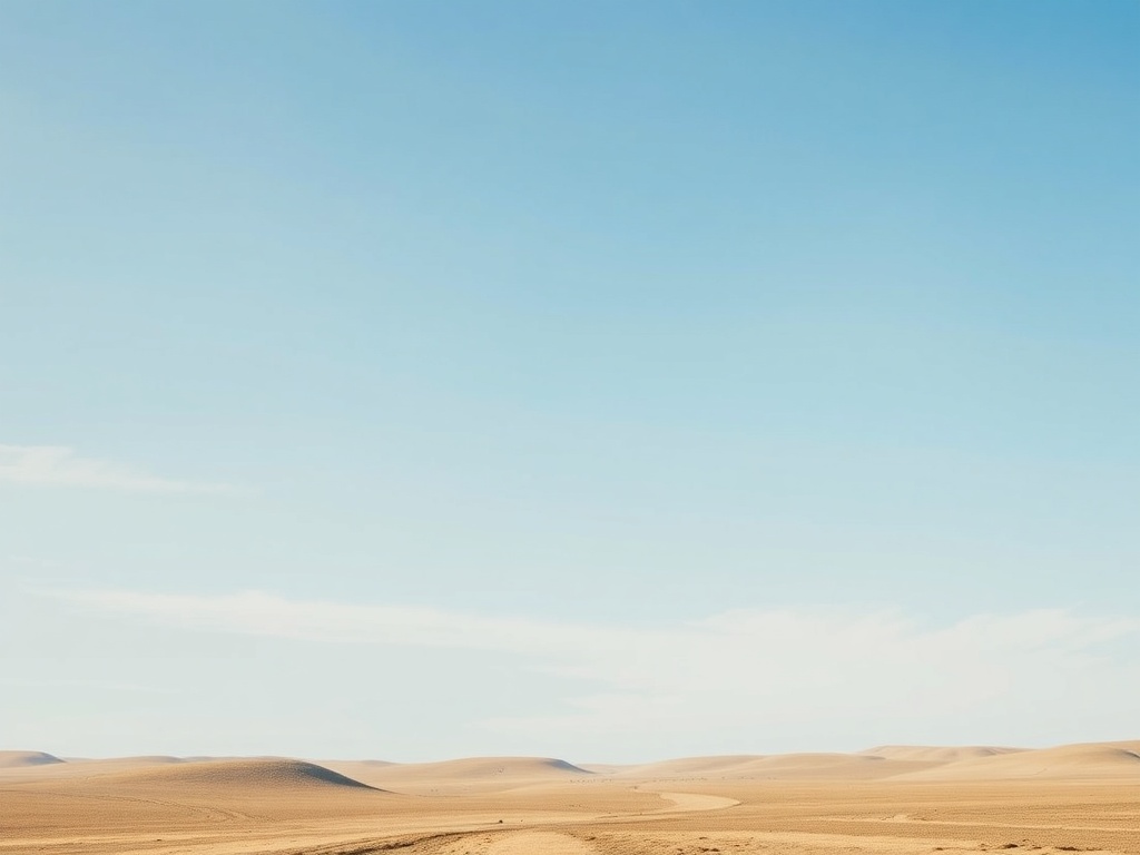 Light and airy landscape with soft blue sky representing the journey of leadership stories