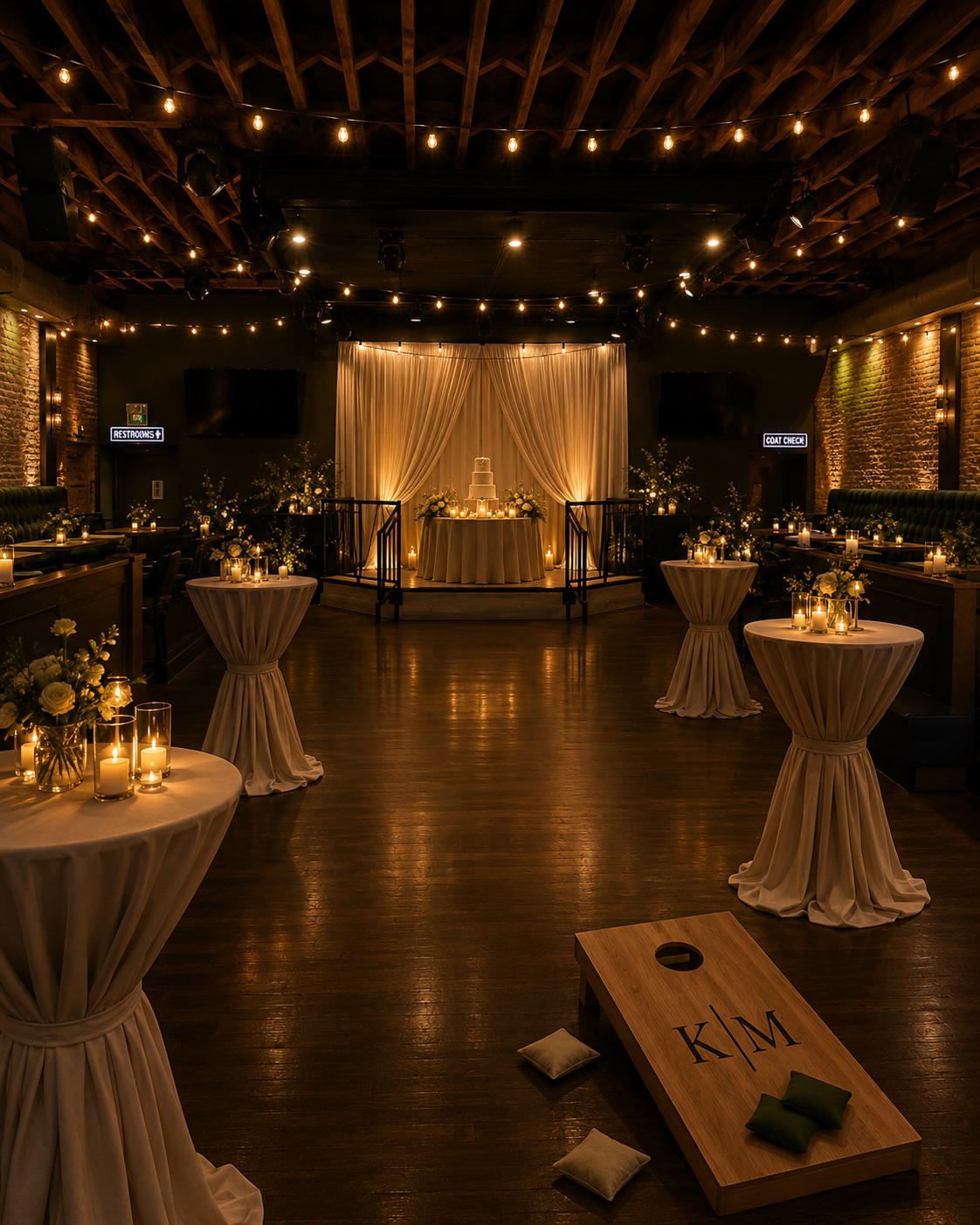 Elegant wedding venue at House of Vanguard