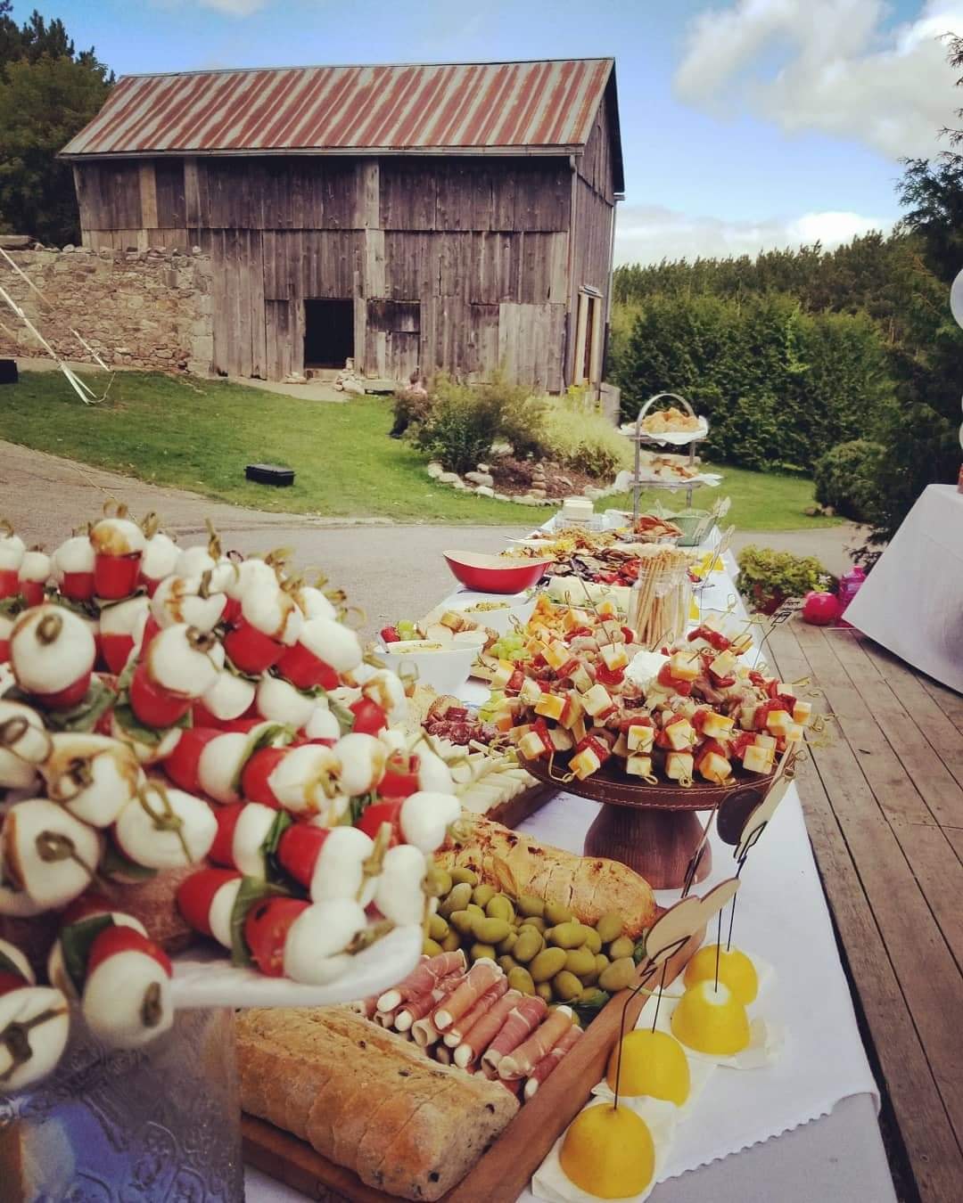 Vanguard catering charcuterie board