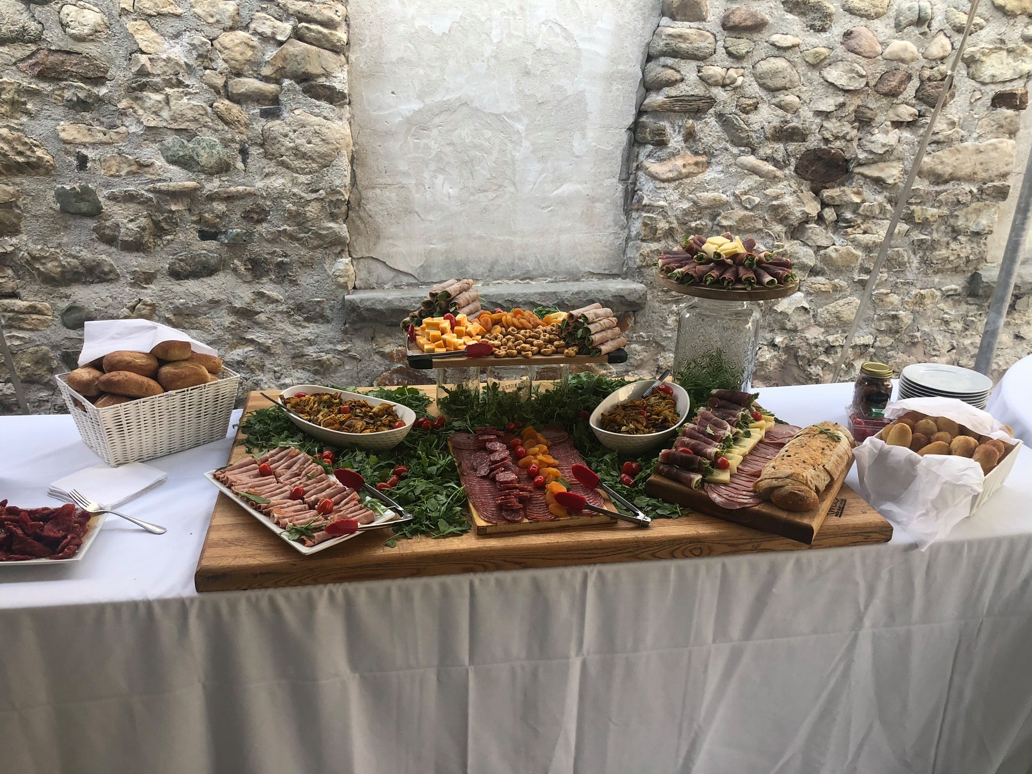 Vanguard catering charcuterie selection