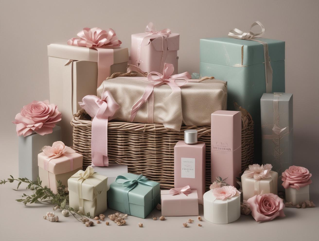 gift hampers, hosiery, fragrances