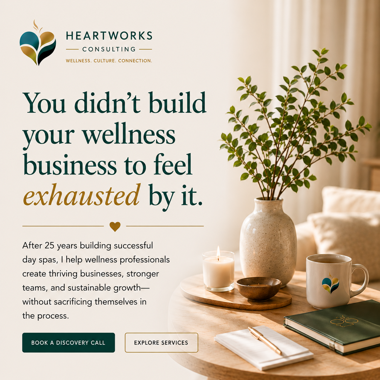 You didn't build your wellness business to feel exhausted by it