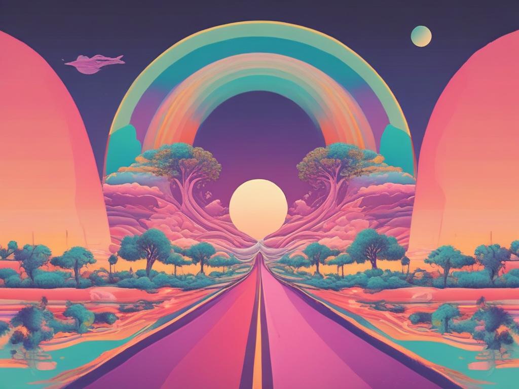 Psychedelic journey