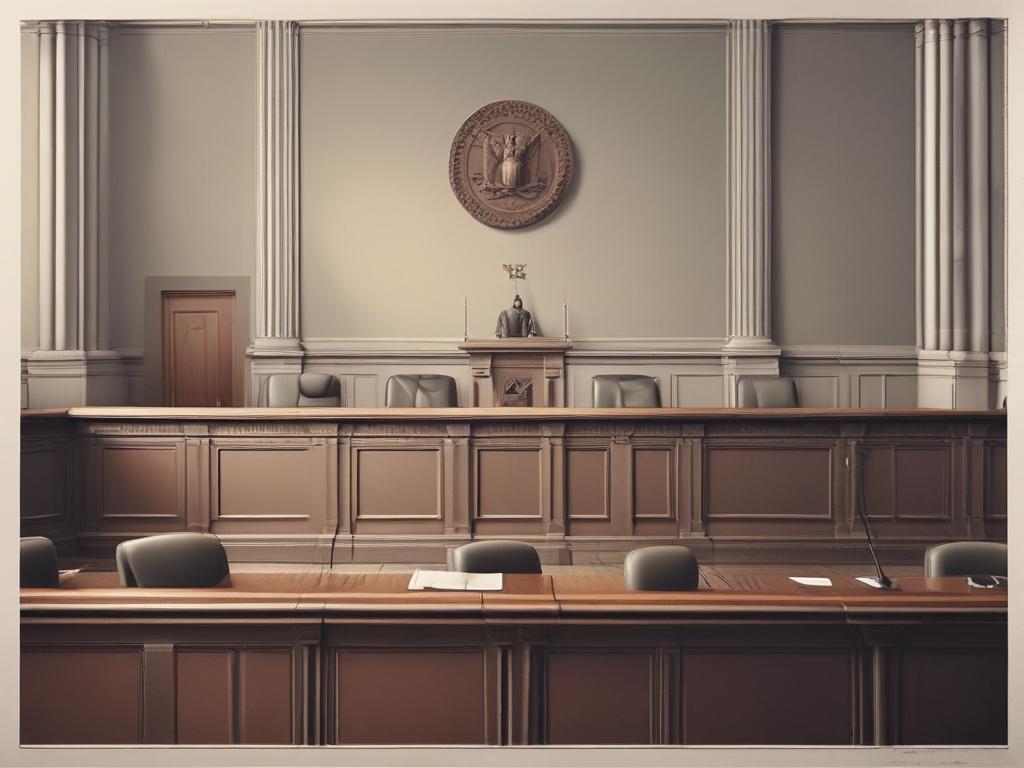 legal defense, labor dispute, courtroom