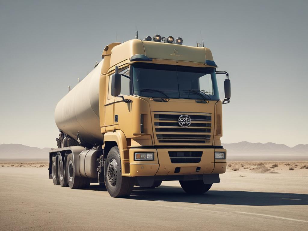 tanker vehicle, fuel transport, logistics vehicle