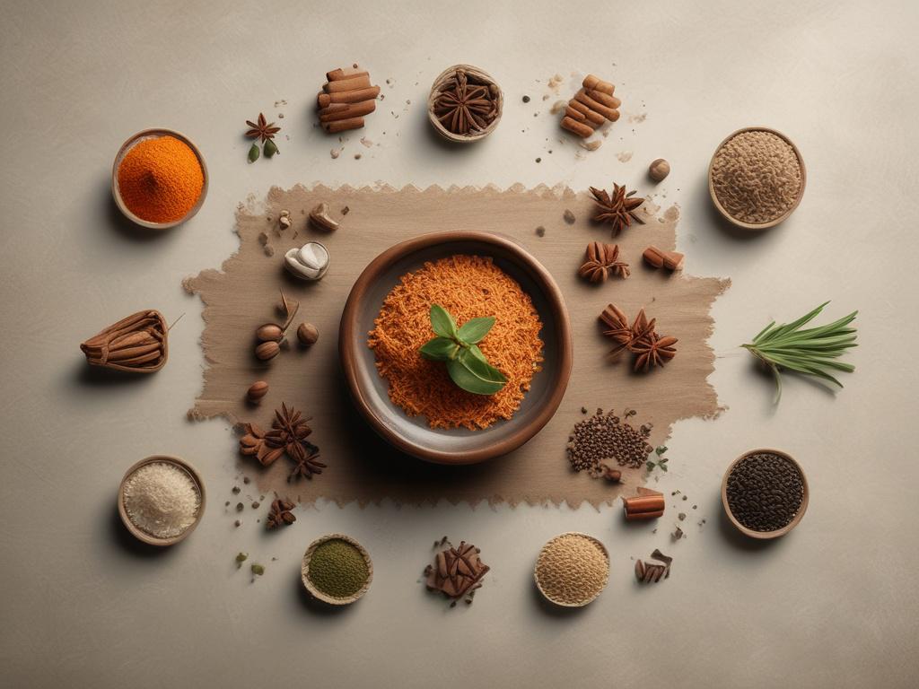 spices, biryani, masala, rice, cooking