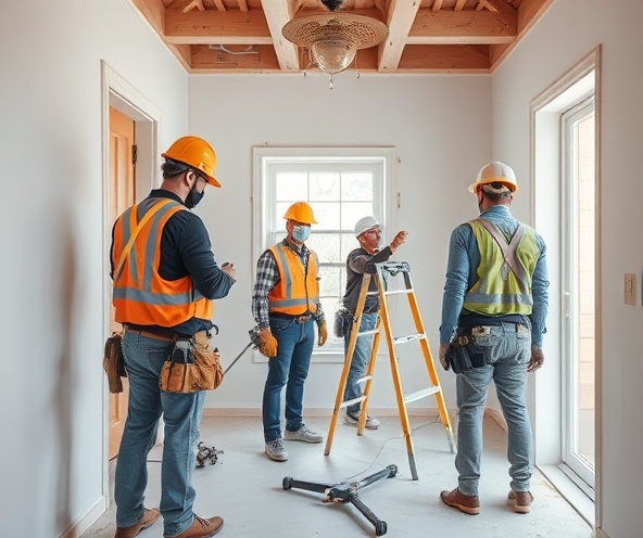 Construction and renovation work