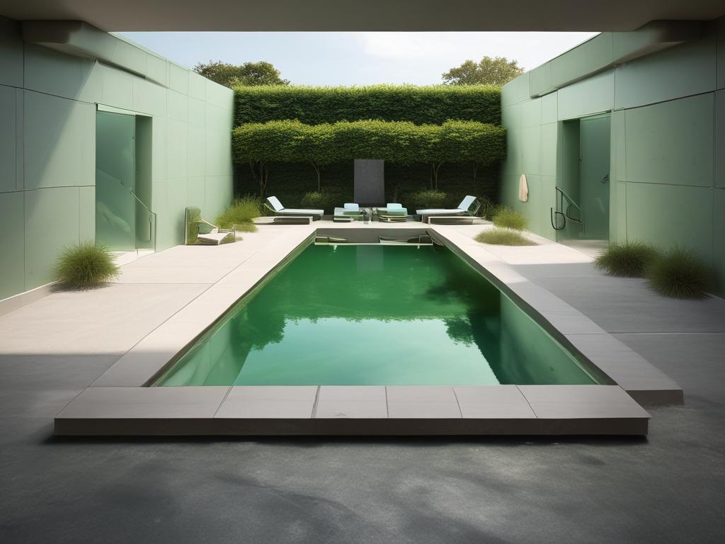 green pool, cleanup, algae removal, technician, swimming pool
