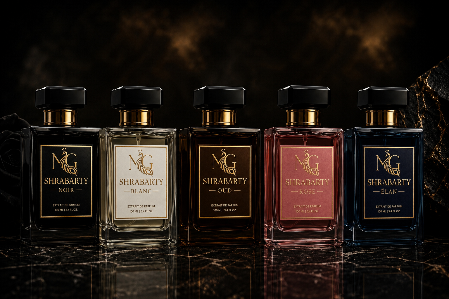 SHRABARTY Luxury Fragrance Collection