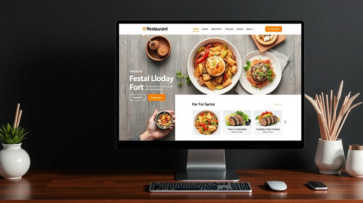 Restaurant website project